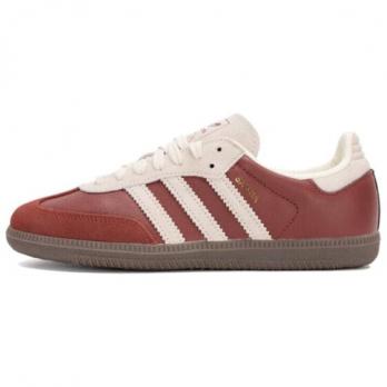 Кроссовки Adidas Originals SAMBA OG Skateboard Shoes Unisex Low-Top Red JI3216