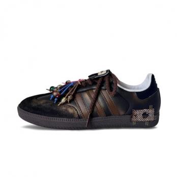 Кроссовки Adidas Originals SAMBA OG Skateboard Shoes Unisex Low-Top Black Brown B75806