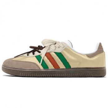 Кроссовки Adidas Originals SAMBA OG Skateboard Shoes Unisex Low-Top Green IG1024