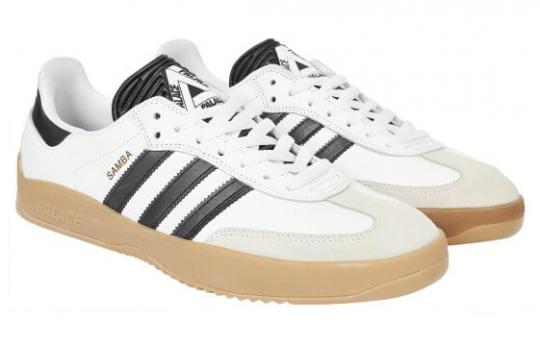 Кроссовки Adidas Originals Puig Samba Palace White Black HQ6098