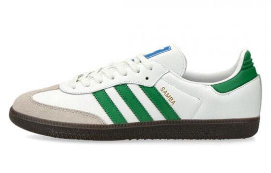 Кроссовки Adidas Samba OG Footwear White Green IG1024