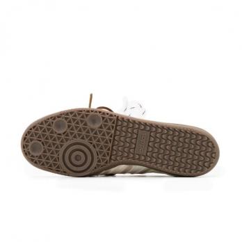 Кроссовки Adidas Originals SAMBA OG Skateboard Shoes Unisex Low-Top Beige Brown IE3439