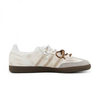 Кроссовки Adidas Originals SAMBA OG Skateboard Shoes Unisex Low-Top Beige Brown IE3439