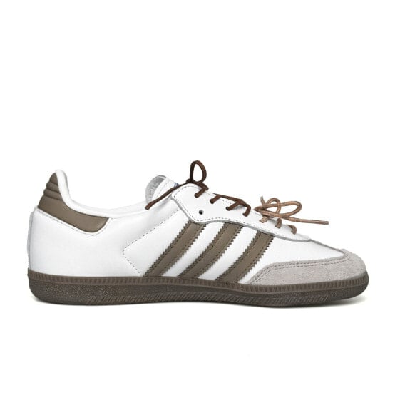 Кроссовки Adidas Originals SAMBA OG Skateboard Shoes Unisex Low-Top Mocha/white B75806