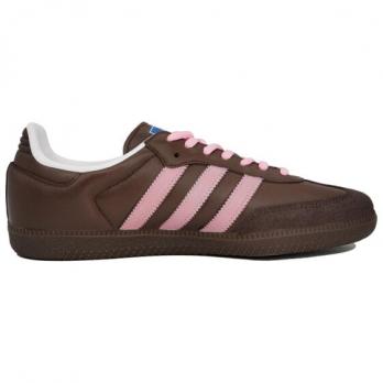 Кроссовки Adidas Originals SAMBA OG Skateboard Shoes Unisex Low-Top Pink/Brown B75806