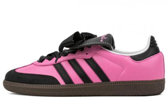 Кроссовки Adidas Originals Samba Skateboard Shoes Unisex Low-Top Black Pink B75806