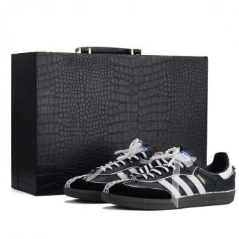 Кроссовки Adidas Originals Samba Skateboard Shoes Unisex Low-Top Black White B75807