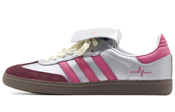 Кроссовки Adidas Originals Samba Skateboard Shoes Unisex Low-Top Pink IG1024