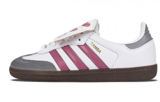 Кроссовки Adidas Originals Samba Skateboard Shoes Unisex Low-Top White Gray B75806