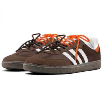 Кроссовки Adidas Originals SAMBA OG Skateboard Shoes Unisex Low-Top Orange IG1024