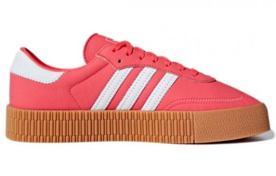 Кроссовки Adidas Sambarose Red White Gum Women's DB2696