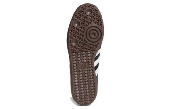 Кроссовки Adidas Originals Samba Classic Black White Dark Gum 34563