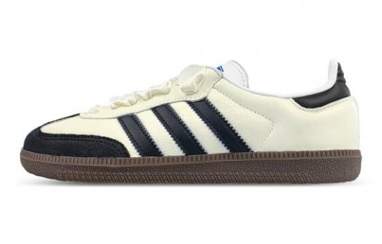 Кроссовки Adidas Originals SAMBA OG Skateboard Shoes Unisex Low-Top Beige/Black B75806