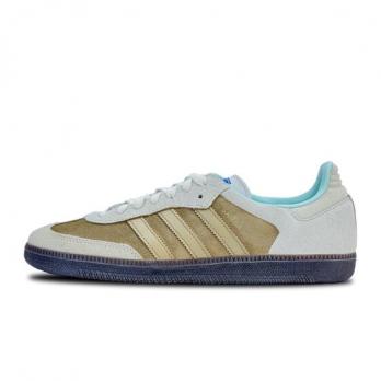 Кроссовки Adidas Originals SAMBA OG Skateboard Shoes Unisex Low-Top Gray Brown ID2047