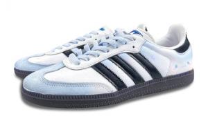 Кроссовки Adidas Originals SAMBA OG Skateboard Shoes Unisex Low-Top Blue Black/White B75806