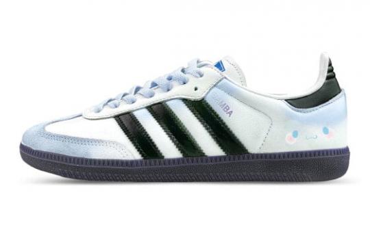 Кроссовки Adidas Originals SAMBA OG Skateboard Shoes Unisex Low-Top Blue Black/White B75806