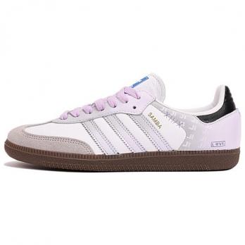 Кроссовки Adidas Originals SAMBA OG Skateboard Shoes Unisex Low-Top Purple White B75806