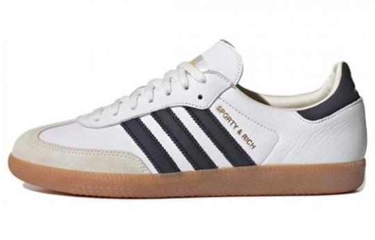 Кроссовки Adidas Originals Samba Og Sporty & Rich White Black HP3354