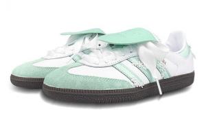 Кроссовки Adidas Originals Samba Skateboard Shoes Unisex Low-Top White/Green B75806