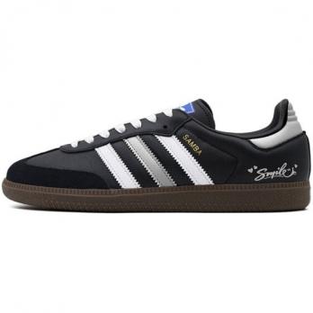 Кроссовки Adidas Originals SAMBA OG Skateboard Shoes Unisex Low-Top Silver B75807