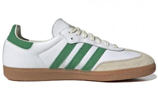 Кроссовки Adidas Originals Samba Og Sporty & Rich White Green HQ6075