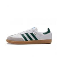 Кроссовки Adidas Originals Samba Skateboard Shoes Unisex Low-Top White Green Gray IE3437