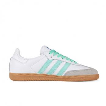 Кроссовки Adidas Originals Samba Skateboard Shoes Unisex Low-Top White Green Gray IE3437