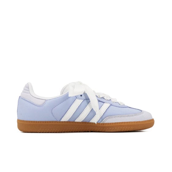 Кроссовки Adidas Originals SAMBA OG Skateboard Shoes Unisex Low-Top Blue Gray/White IE0877
