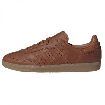 Кроссовки Adidas Originals SAMBA OG Skateboard Shoes Unisex Low-Top Brown JI3232