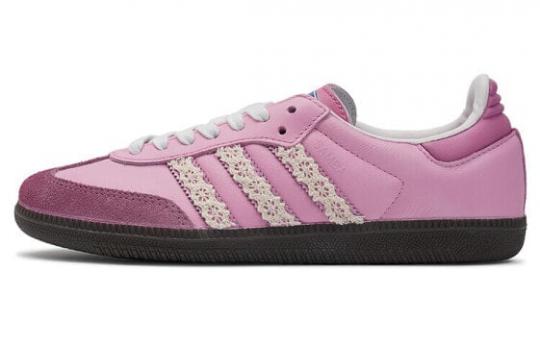 Кроссовки Adidas Originals Samba Skateboard Shoes Women's Low-Top Pink B75806