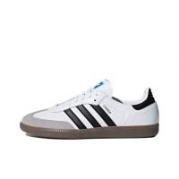 Кроссовки Adidas Originals SAMBA OG Skateboard Shoes Unisex Low-Top Pink Blue B75806