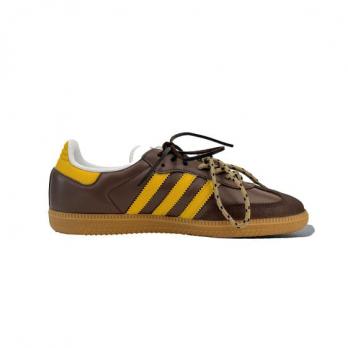 Кроссовки Adidas Originals SAMBA OG Skateboard Shoes Unisex Low-Top Brown IE3437