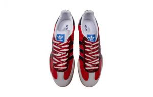 Кроссовки Adidas Originals SAMBA OG Skateboard Shoes Unisex Low-Top Red White IF3814