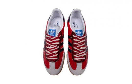 Кроссовки Adidas Originals SAMBA OG Skateboard Shoes Unisex Low-Top Red White IF3814