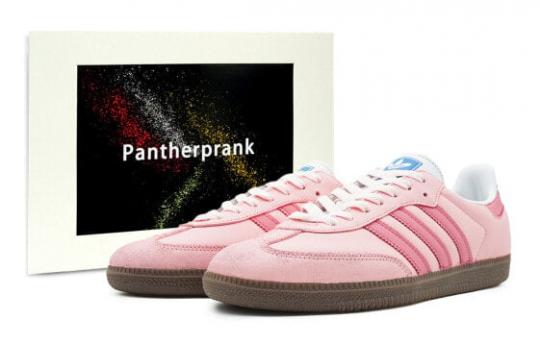 Кроссовки Adidas Originals SAMBA OG Skateboard Shoes Unisex Low-Top Pink/Red B75806