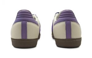 Кроссовки Adidas Originals SAMBA OG Skateboard Shoes Unisex Low-Top Purple/Brown/White ID8349