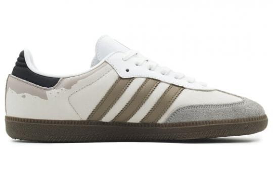 Кроссовки Adidas Originals SAMBA OG Skateboard Shoes Unisex Low-Top Khaki B75806