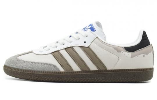 Кроссовки Adidas Originals SAMBA OG Skateboard Shoes Unisex Low-Top Khaki B75806