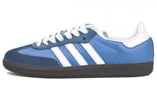 Кроссовки Adidas Originals Samba Skateboard Shoes Unisex Low-Top Blue White B75806