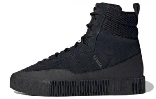 Кроссовки Adidas Samba Boot Triple Black Women's GZ8107