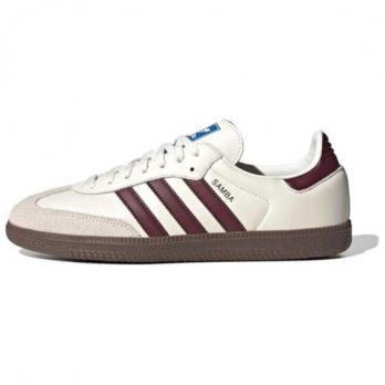 Кроссовки Samba Adidas Originals Og 'Off White Maroon' Emmi Exclusive JR2659