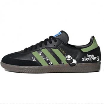 Кроссовки Adidas Originals SAMBA OG Skateboard Shoes Unisex Low-Top White Black B75807