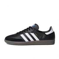 Кроссовки Adidas Originals SAMBA OG Skateboard Shoes Unisex Low-Top Black Blue B75807