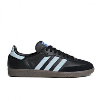 Кроссовки Adidas Originals SAMBA OG Skateboard Shoes Unisex Low-Top Black Blue B75807