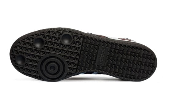 Кроссовки Adidas Originals Samba Skateboard Shoes Women's Low-Top Burgundy/white/grey IG1024