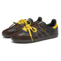 Кроссовки Adidas Originals SAMBA OG Skateboard Shoes Unisex Low-Top Yellow/Brown B75807