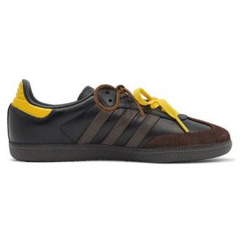 Кроссовки Adidas Originals SAMBA OG Skateboard Shoes Unisex Low-Top Yellow/Brown B75807