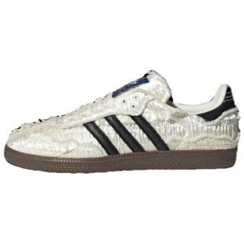 Кроссовки Adidas Originals Samba Reverie By Caroline Hú Clot White Textured Silk Upper JQ4748