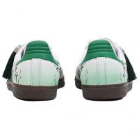 Кроссовки Adidas Originals SAMBA OG Skateboard Shoes Unisex Low-Top White Green Gray IG1024