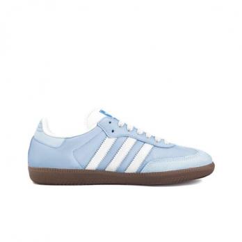 Кроссовки Adidas Originals SAMBA OG Skateboard Shoes Unisex Low-Top Light Blue B75806